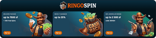 RingoSpin Casino banner